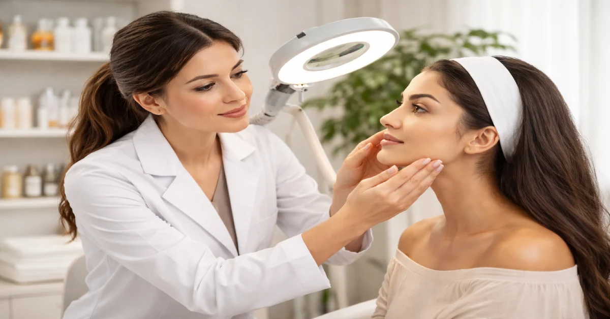 شناخت نوع پوست برای آموزش فیشیال و پاکسازی پوست