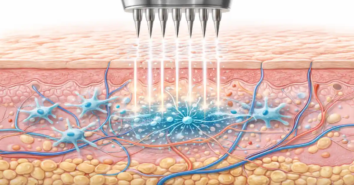 مکانیسم کلاژن سازی پوست در میکرونیدلینگ