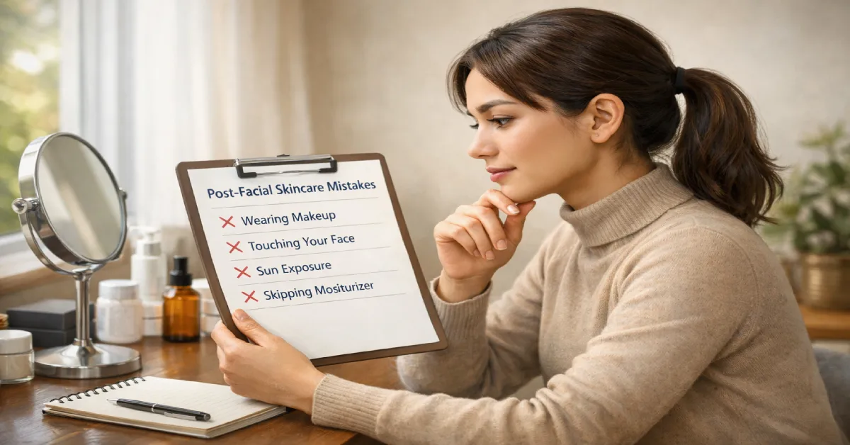 اشتباهات رایج و محتمل در مراقبت بعد از فیشیال