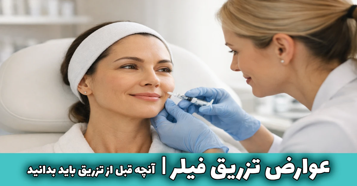 عوارض تزریق فیلر آنچه قبل از تزریق باید بدانید