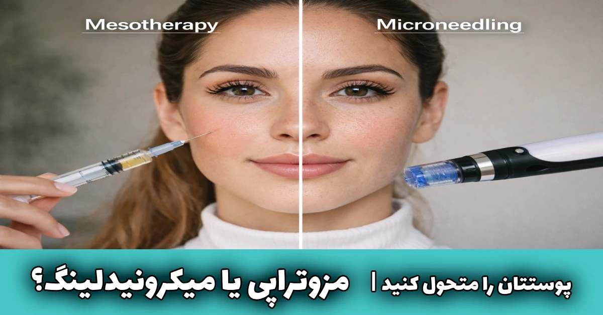 پوستتان را متحول کنید: مزوتراپی یا میکرونیدلینگ؟