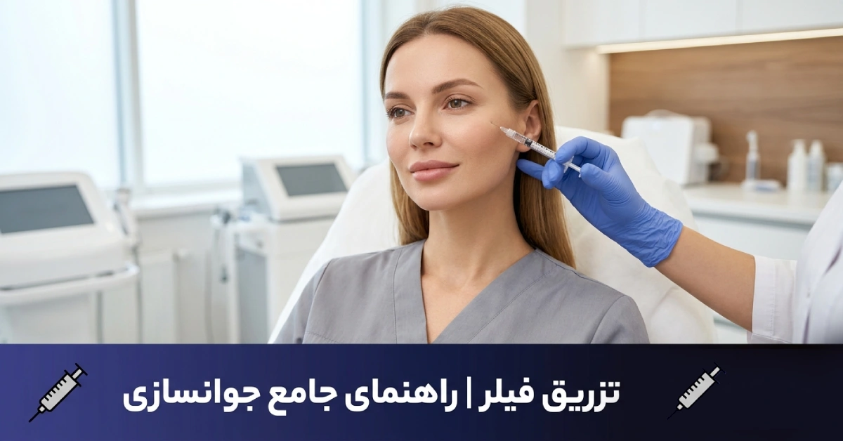 راهنمای جامع ۱۰ نکته طلایی تزریق فیلر برای جوانسازی صورت